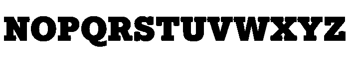 Archer Heavy Font UPPERCASE