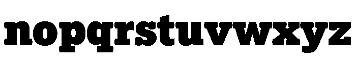 Archer Heavy Font LOWERCASE
