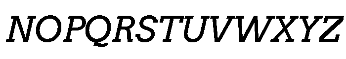 Archer Italic Font UPPERCASE