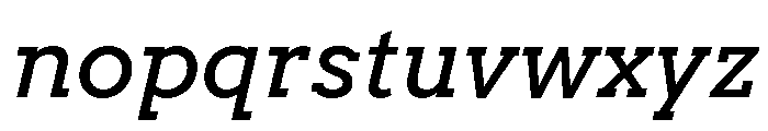 Archer Italic Font LOWERCASE