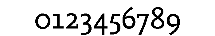 Archer Regular Font OTHER CHARS