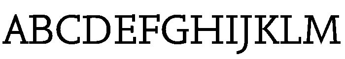 Archer Regular Font UPPERCASE