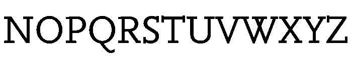 Archer Regular Font UPPERCASE