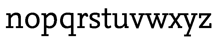 Archer Regular Font LOWERCASE