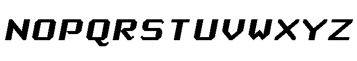 Archive Black Italic Font UPPERCASE