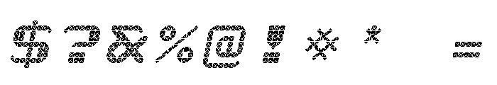Archive Bold Italic Font OTHER CHARS