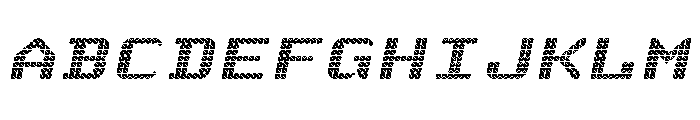 Archive Bold Italic Font UPPERCASE