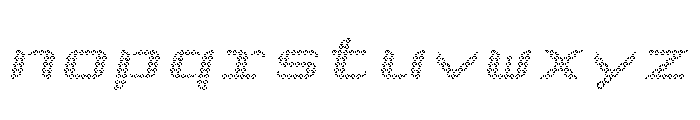 Archive Italic Font LOWERCASE