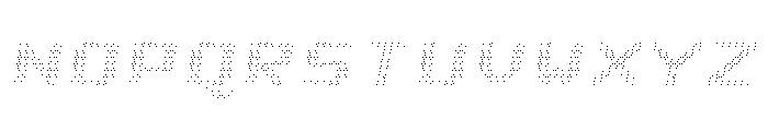 Archive Light Italic Font UPPERCASE
