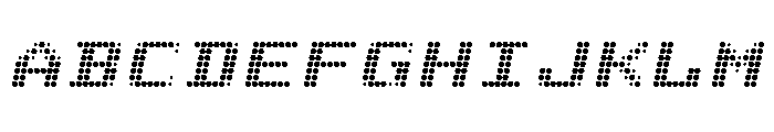 Archive Matrix Bold Italic Font UPPERCASE