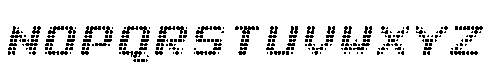 Archive Matrix Bold Italic Font UPPERCASE