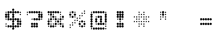 Archive Matrix Bold Font OTHER CHARS