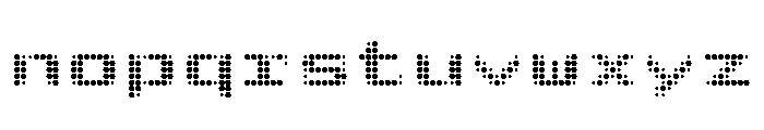 Archive Matrix Bold Font LOWERCASE