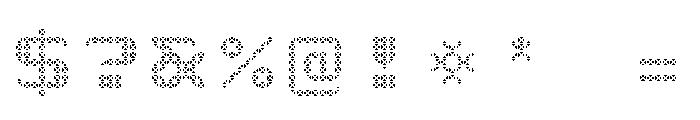 Archive Regular Font OTHER CHARS