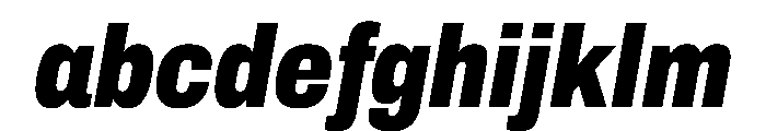 Archivo Condensed Black Italic FONT