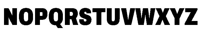 Archivo Condensed Black Font UPPERCASE
