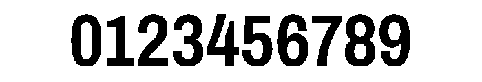 Archivo Condensed Bold Font OTHER CHARS