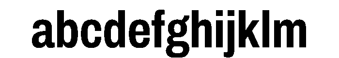 Archivo Condensed Bold FONT