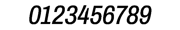 Archivo Condensed Medium Italic Font OTHER CHARS