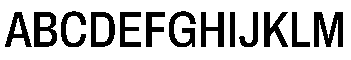 Archivo Condensed Medium Font UPPERCASE