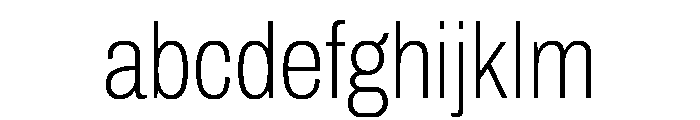 Archivo Condensed Thin FONT