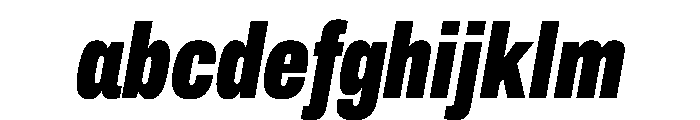 Archivo ExtraCondensed Black Italic FONT