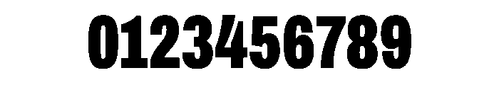 Archivo ExtraCondensed Black Font OTHER CHARS