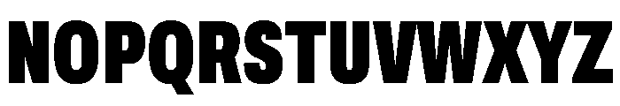 Archivo ExtraCondensed Black Font UPPERCASE