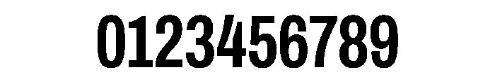 Archivo ExtraCondensed Bold Font OTHER CHARS