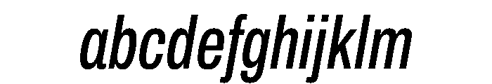 Archivo ExtraCondensed Medium Italic FONT