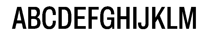 Archivo ExtraCondensed Medium Font UPPERCASE