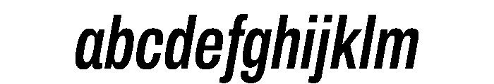 Archivo ExtraCondensed SemiBold Italic FONT