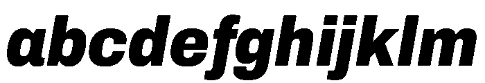 Archivo SemiCondensed Black Italic FONT