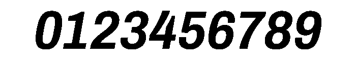 Archivo SemiCondensed Bold Italic Font OTHER CHARS