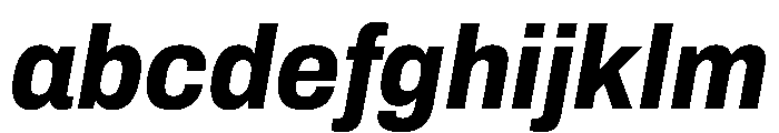 Archivo SemiCondensed ExtraBold Italic FONT
