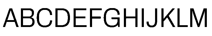 Archivo SemiCondensed Light Font UPPERCASE