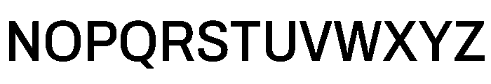 Archivo SemiCondensed Medium Font UPPERCASE