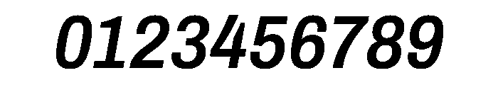 Archivo SemiCondensed SemiBold Italic Font OTHER CHARS