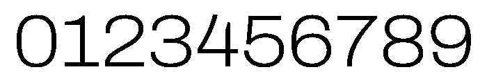 Archivo SemiExpanded ExtraLight Font OTHER CHARS