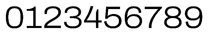 Archivo SemiExpanded Light Font OTHER CHARS