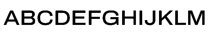 Archivo SemiExpanded Medium Font UPPERCASE