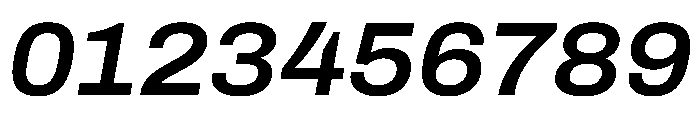 Archivo SemiExpanded SemiBold Italic Font OTHER CHARS