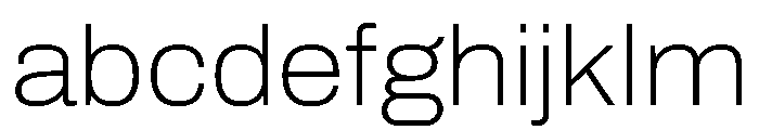 Archivo SemiExpanded Thin FONT