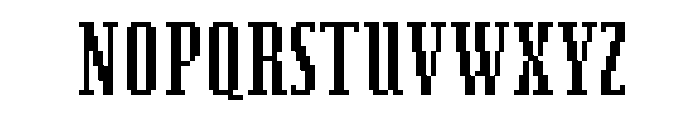 Argent Pixel Cf Bold Font UPPERCASE