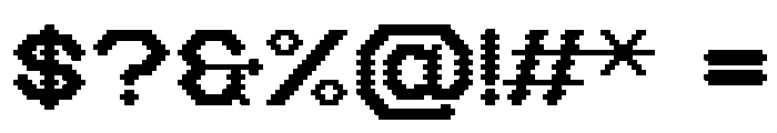Argent Pixel Cf Light Font OTHER CHARS