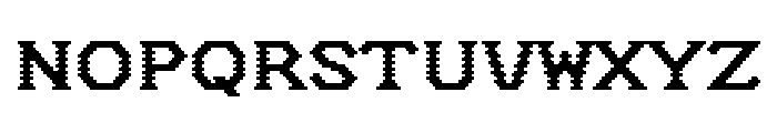 Argent Pixel Cf Light Font LOWERCASE