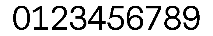 Arial Light Font OTHER CHARS