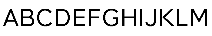 Arial Light Font UPPERCASE