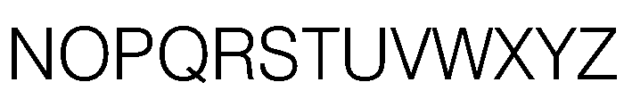 Arial Nova Extra Light Font UPPERCASE