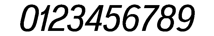 Arial Nova Medium Italic Font OTHER CHARS